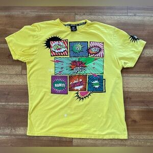 Graphic Pop-Art Yellow Men’s Switch Remarkable T-Shirt